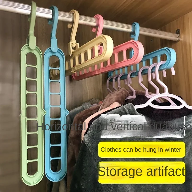 360° Rotate Foldable Nine-hole Rotate Ceative Hanger Multi-function Fold Hanger Drying Clothes Storage Racks Drying Racks 1Pcs
360° Rotate Foldable Nine-hole Rotate Ceative Hanger Multi-function Fold Hanger Drying Clothes Storage Racks Drying Racks 1Pcs