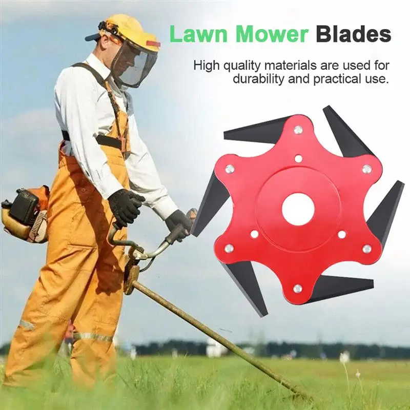 6 Teeth Grass Trimmer Head Brush Cutter Blade Trimmer Metal Blades Trimmer Head Garden Power Tool Accessories For Lawn Mower
6 Teeth Grass Trimmer Head Brush Cutter Blade Trimmer Metal Blades Trimmer Head Garden Power Tool Accessories For Lawn Mower