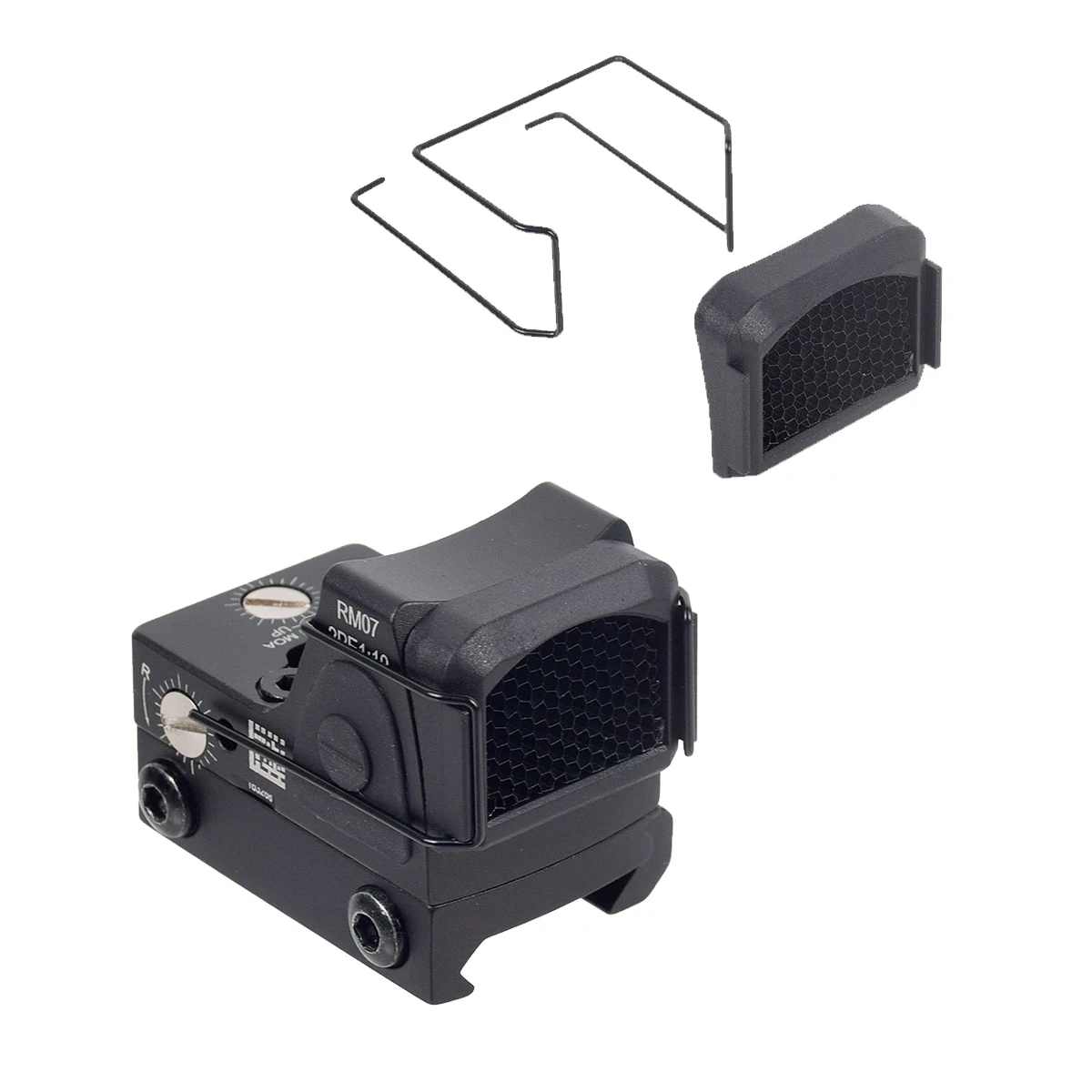 Страйкбол Killflash / Kill Защитная крышка для вспышки Обложка для Trijicon RMR красный точечный прицел для отражения Mos Glock (черный/коричневый)
Страйкбол Killflash / Kill Защитная крышка для вспышки Обложка для Trijicon RMR красный точечный прицел для отражения Mos Glock (черный/коричневый)