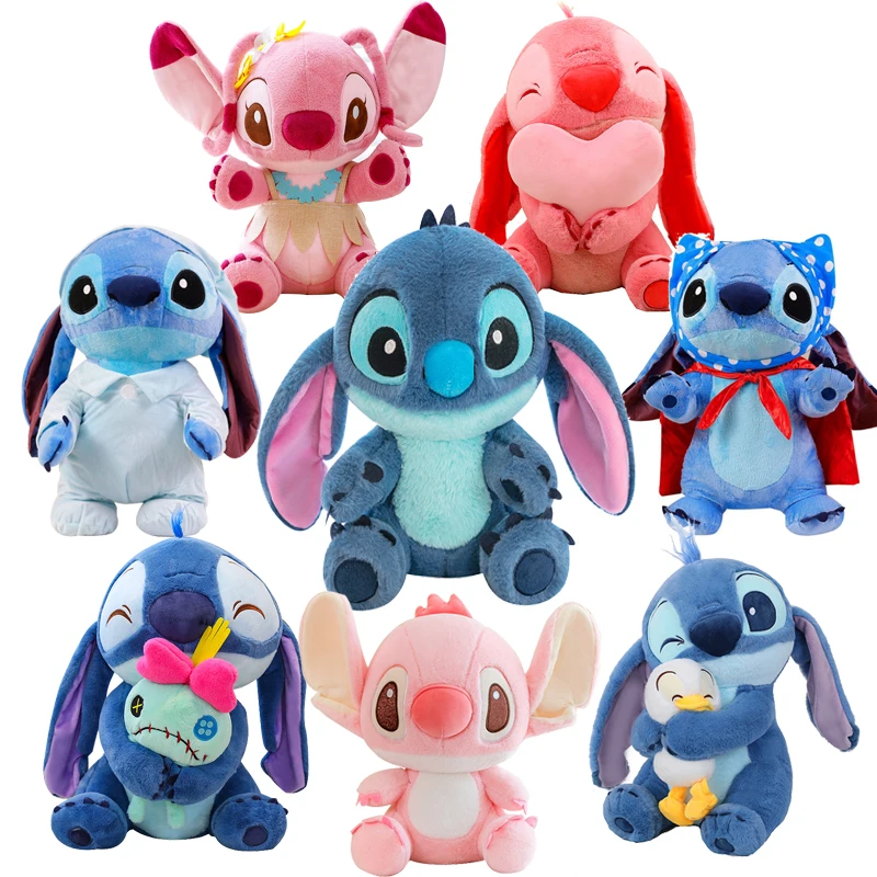 20-35 см популярная плюшевая кукла Kawaii Stitch игрушки аниме Lilo & мягкая плюшевые