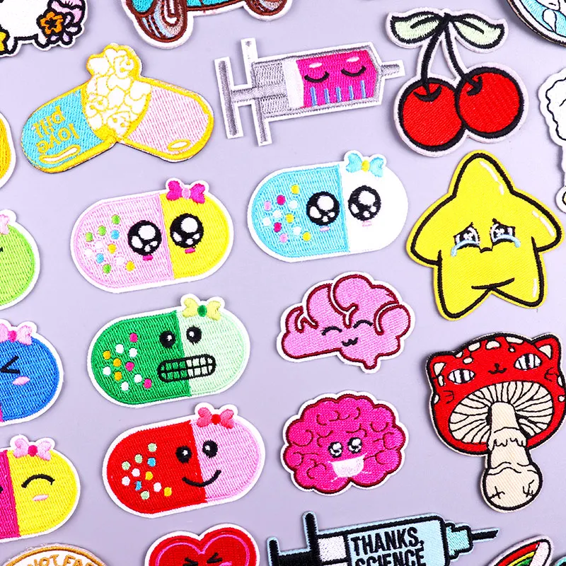 Starfish Cartoon Patches For Clothing Thermoadhesive Patches Cute Pioll Patch Iron on Embroidery Patches on Clothes Applique DIY
Starfish Cartoon Patches For Clothing Thermoadhesive Patches Cute Pioll Patch Iron on Embroidery Patches on Clothes Applique DIY