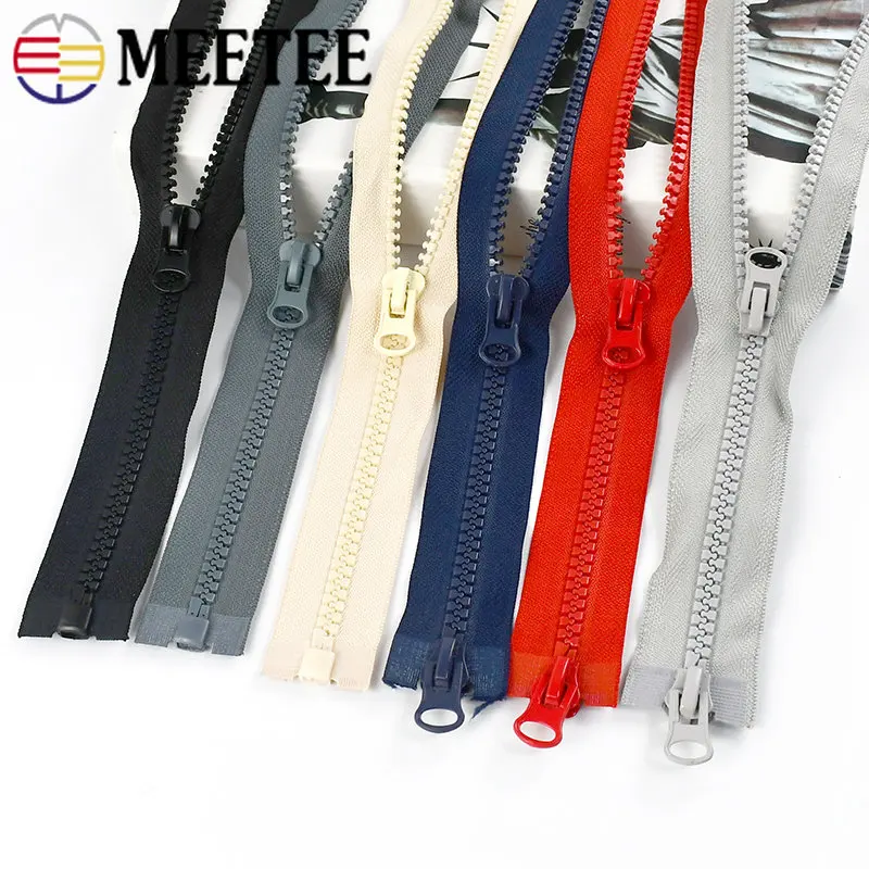 1Pc/2Pcs 50-100cm 8# Resin Zipper Single/Double Sliders Pull Open-End Zip for Clothing Jacket Long Zips Tent Coat Sewing Zippers
1Pc/2Pcs 50-100cm 8# Resin Zipper Single/Double Sliders Pull Open-End Zip for Clothing Jacket Long Zips Tent Coat Sewing Zippers