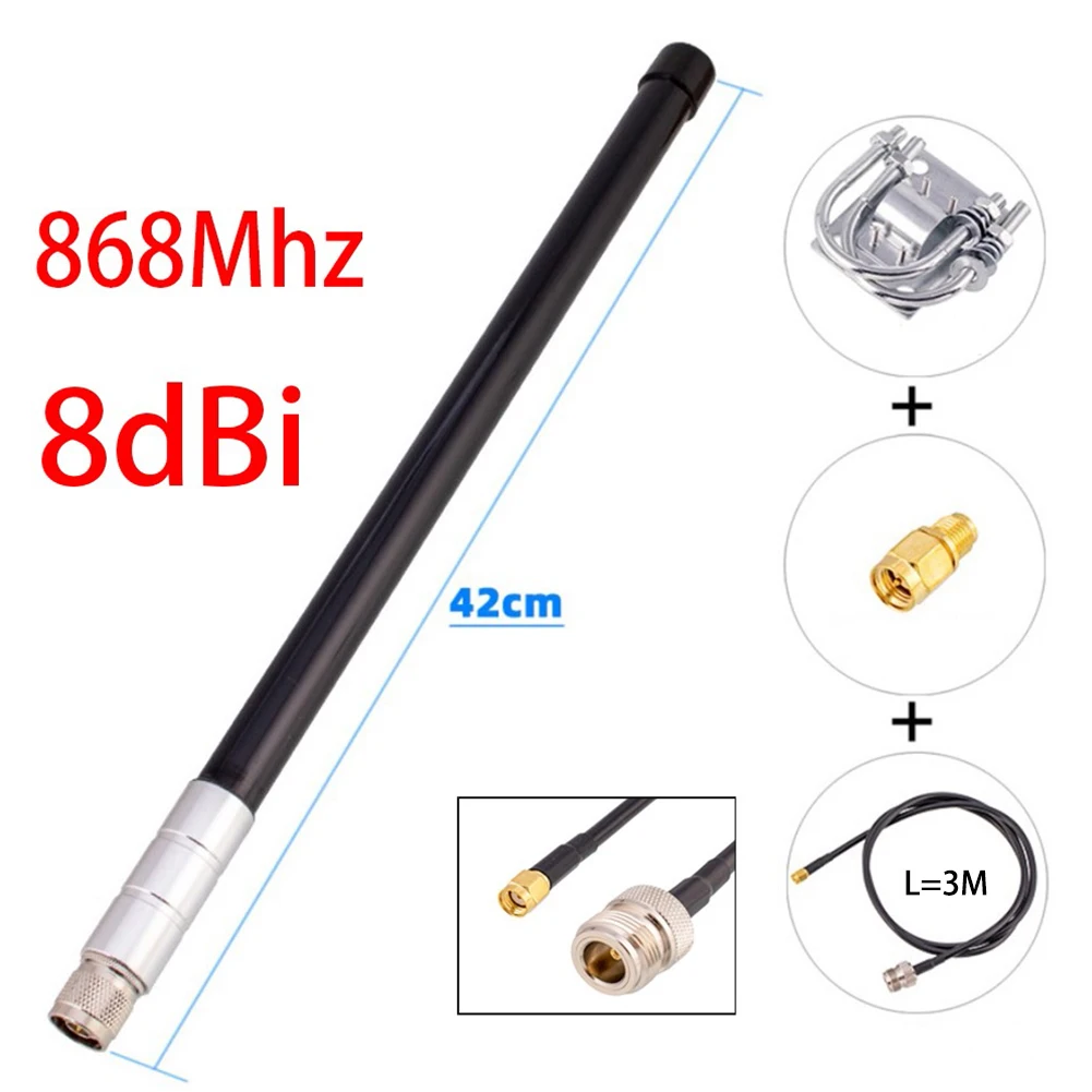 8dBi 915 МГц оптимизированная гелиевая антенна из Стекловолокна Omni 868 МГц 42 см для майнинга горячих точек для гелия Bobcat Miner 300
8dBi 915 МГц оптимизированная гелиевая антенна из Стекловолокна Omni 868 МГц 42 см для майнинга горячих точек для гелия Bobcat Miner 300