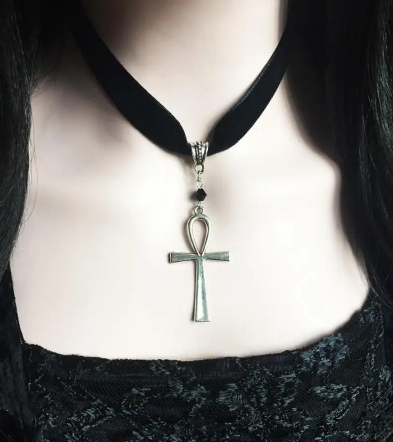 New Hot Selling Fashion Trend Jewelry Velvet Gloss Ancient Egypt Cross Goddess Necklace Jewelry
New Hot Selling Fashion Trend Jewelry Velvet Gloss Ancient Egypt Cross Goddess Necklace Jewelry