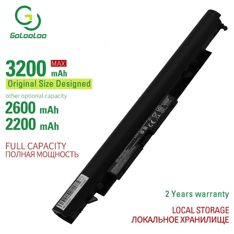 

Golooloo HSTNN-LB7V JC04 TPN-C130 Laptop Battery for HP 250 G6 1WY82EA 250 G6 3QL59ES 255 G6 919682-421 4CELLS