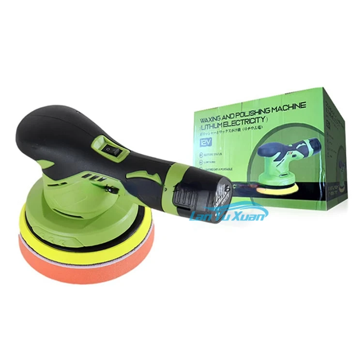 12V Hand-Held Car Waxing Tool Buffer Sander Polishing Machine Mini Rotary Electric Orbital Floor 150MM Portable Car Polisher
12V Hand-Held Car Waxing Tool Buffer Sander Polishing Machine Mini Rotary Electric Orbital Floor 150MM Portable Car Polisher