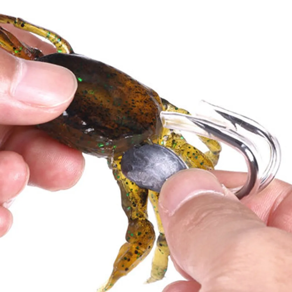 8/10cm Sea Fishing Lures Artificial 3D Simulation Crab Lure With Double Sharp Hooks Soft Bait With Sharp Hooks Fishing Gears
8/10cm Sea Fishing Lures Artificial 3D Simulation Crab Lure With Double Sharp Hooks Soft Bait With Sharp Hooks Fishing Gears