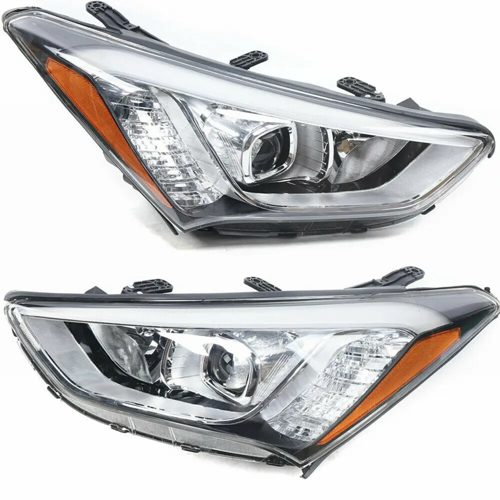 1 Pair Halogen Lens Headlights Set for 2013-2016 Hyundai Santa Fe Sport Headlamps
1 Pair Halogen Lens Headlights Set for 2013-2016 Hyundai Santa Fe Sport Headlamps
