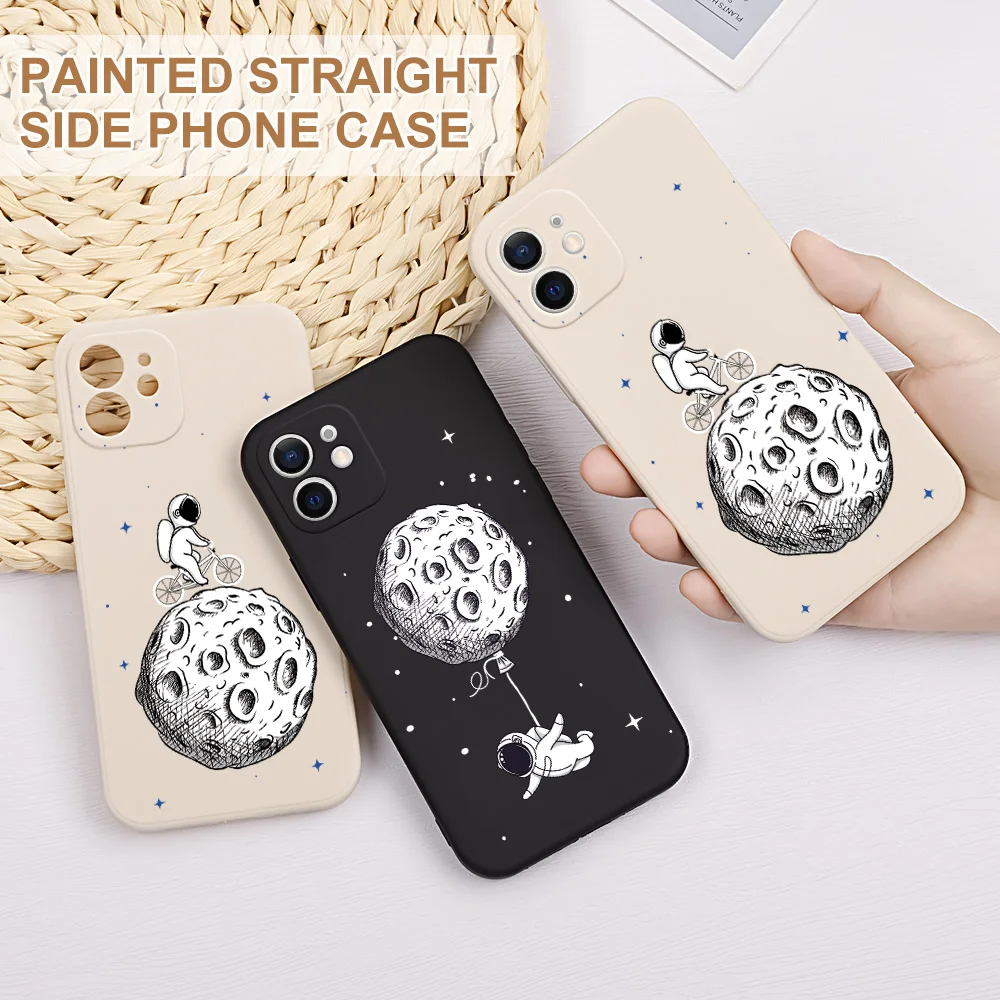 Moon Astronaut Phone Case For Samsung Galaxy A52 A52S A53 A12 A51 A71 A32 A50 A72 A21S A22 Slicone Lens Protective Phone Cover
Moon Astronaut Phone Case For Samsung Galaxy A52 A52S A53 A12 A51 A71 A32 A50 A72 A21S A22 Slicone Lens Protective Phone Cover