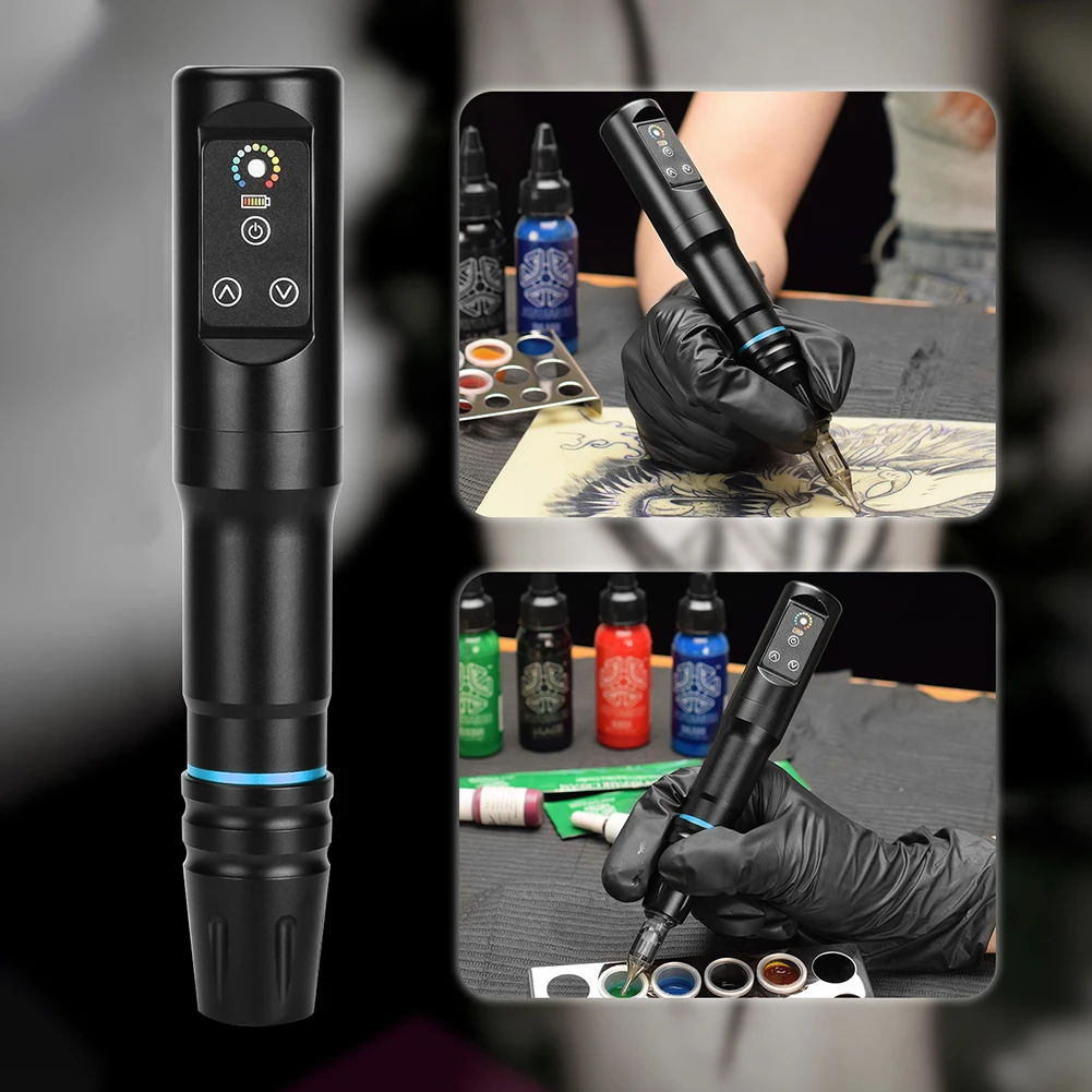 Electric Tattoo Pens Aluminum Alloy Professional Body Permanent Tattoo Pens Motor Tattoo Machine Equipment Gadgets
Electric Tattoo Pens Aluminum Alloy Professional Body Permanent Tattoo Pens Motor Tattoo Machine Equipment Gadgets