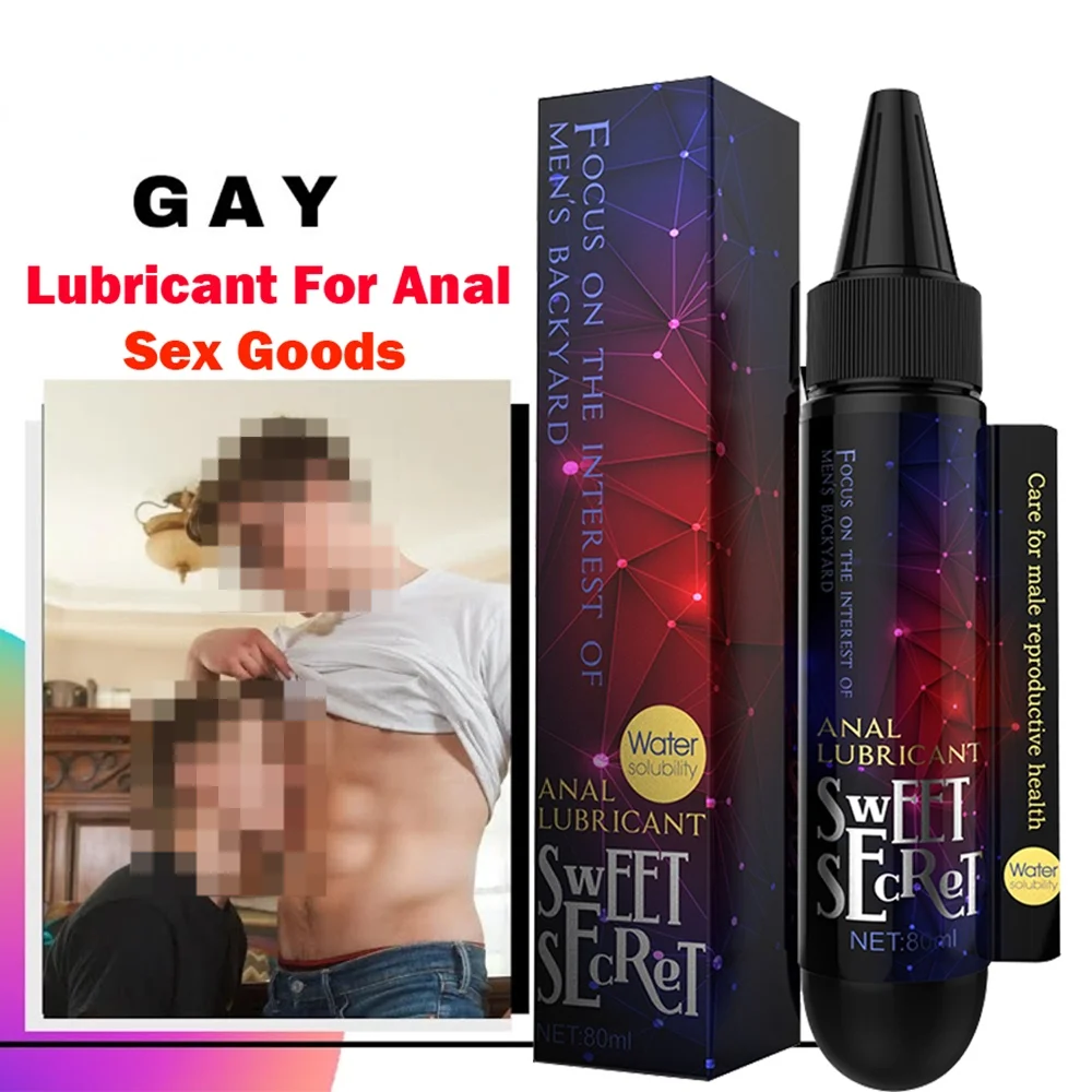 

80Ml Analgesic Anal Lubrication for Sex Lube Massage Oil Anti-Pain Intimate Goods for Adult Sex Products for Men Gay Lubricant