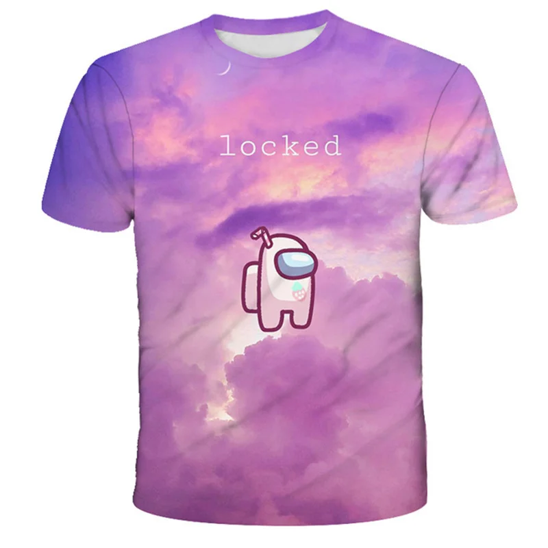 Among US T Shirts Children O-neck Short Sleeve Tops Tees Boys Girls Impostor Game T-Shirts Clothes Kids Fashion Cartoon Tshirts
Among US T Shirts Children O-neck Short Sleeve Tops Tees Boys Girls Impostor Game T-Shirts Clothes Kids Fashion Cartoon Tshirts