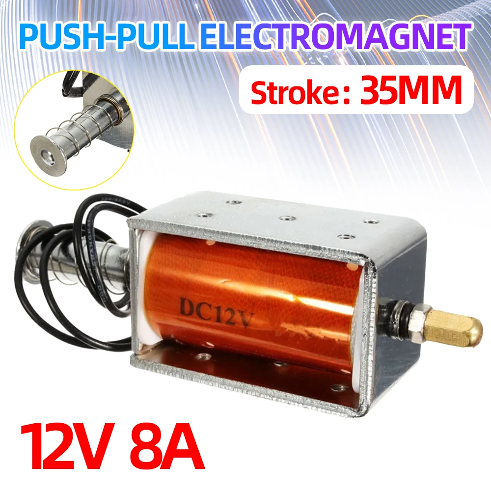 Электромагнитный выключатель DC 12V 8A 
Электромагнитный выключатель DC 12V 8A