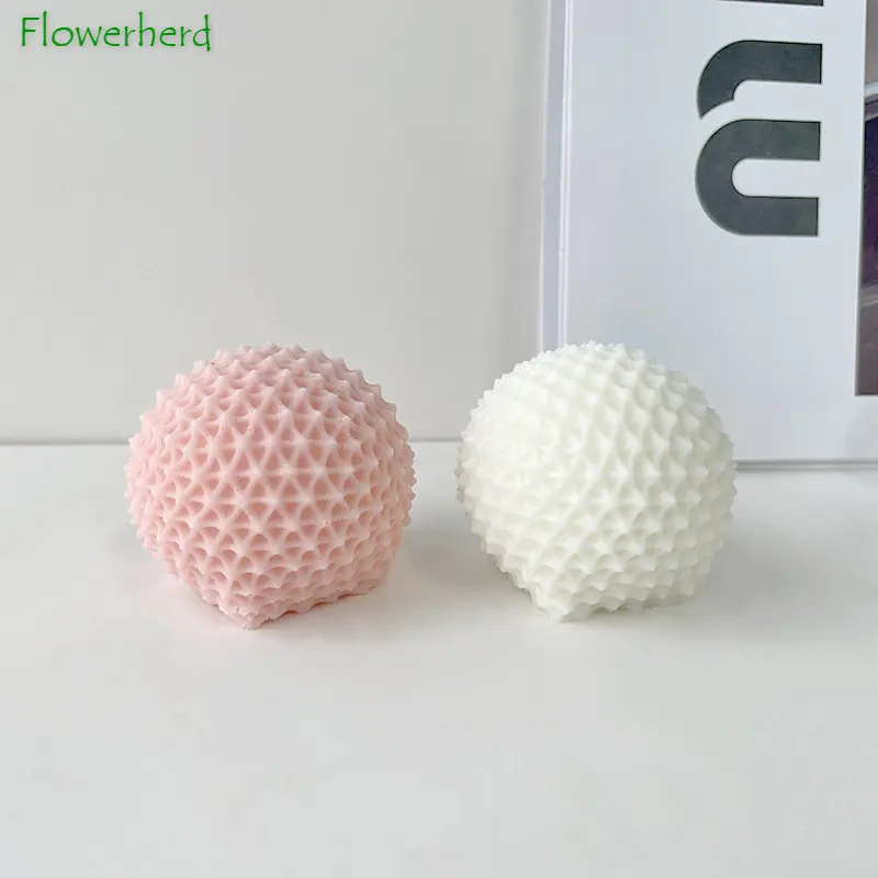 Creative Geometric Candle Holder Mold Candle Making Supplies Thorn Ball Fragrance Candle Hand Soap Silicone Mold
Creative Geometric Candle Holder Mold Candle Making Supplies Thorn Ball Fragrance Candle Hand Soap Silicone Mold