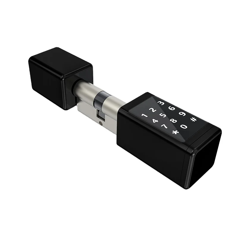High Quality Waterproof Smart Europe Cylinder Password Digital Electric Ttlock APP Smart Lock Cylinder
High Quality Waterproof Smart Europe Cylinder Password Digital Electric Ttlock APP Smart Lock Cylinder