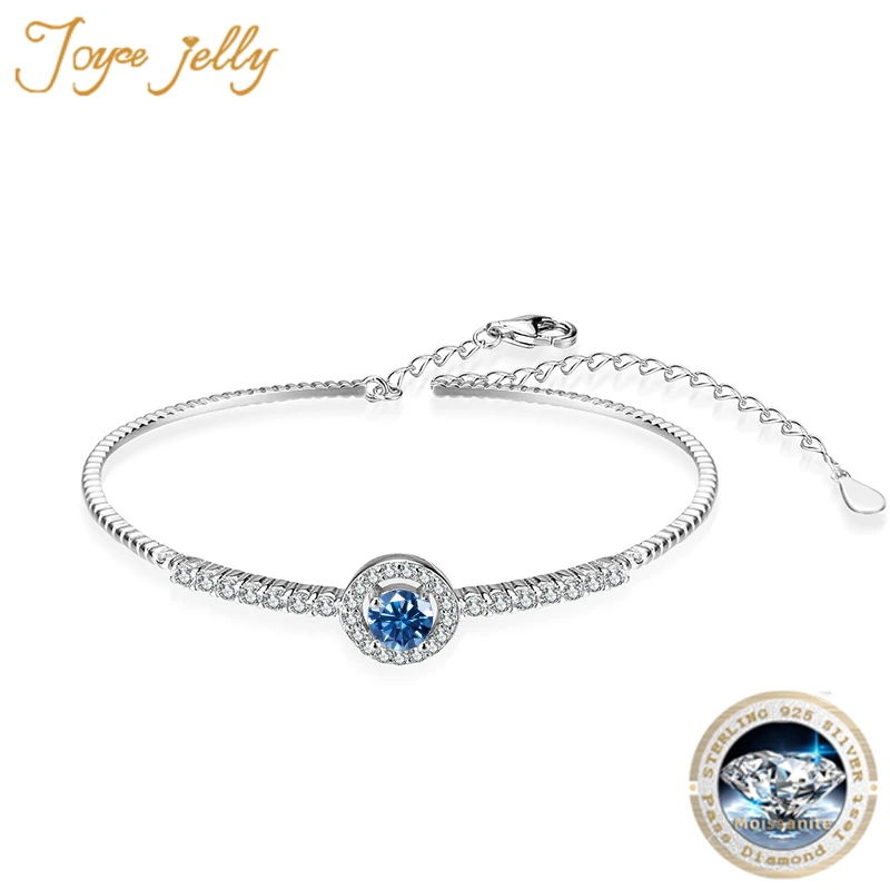 JoyceJelly Sterling 925 Silver 5mm Moissanite Diamond Bangle With GRA Luxury S925 Bracelet Women's Birthday Fine Jewelry Gift
JoyceJelly Sterling 925 Silver 5mm Moissanite Diamond Bangle With GRA Luxury S925 Bracelet Women's Birthday Fine Jewelry Gift