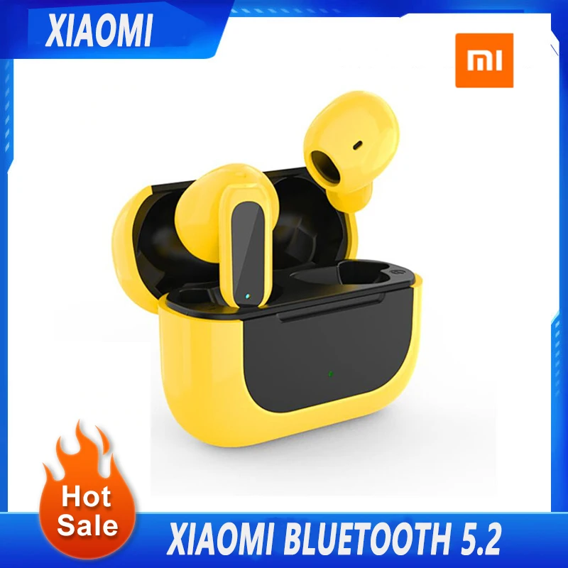 Xiaomi Bluetooth 5.2 Earphones Wireless Earbuds with Noise Reduction with 2 Microphones, 24H Playtime Waterproof Bass Sound
Xiaomi Bluetooth 5.2 Earphones Wireless Earbuds with Noise Reduction with 2 Microphones, 24H Playtime Waterproof Bass Sound