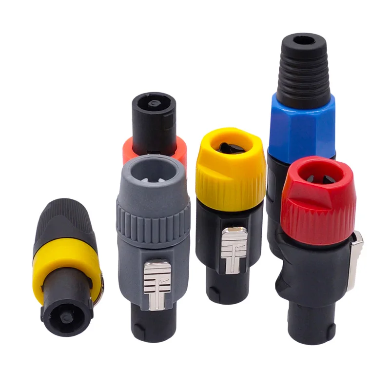 Speakon Connector NL4FX 4 Pole Plug Male Speaker Audio 4 pin connector led connector
Speakon Connector NL4FX 4 Pole Plug Male Speaker Audio 4 pin connector led connector