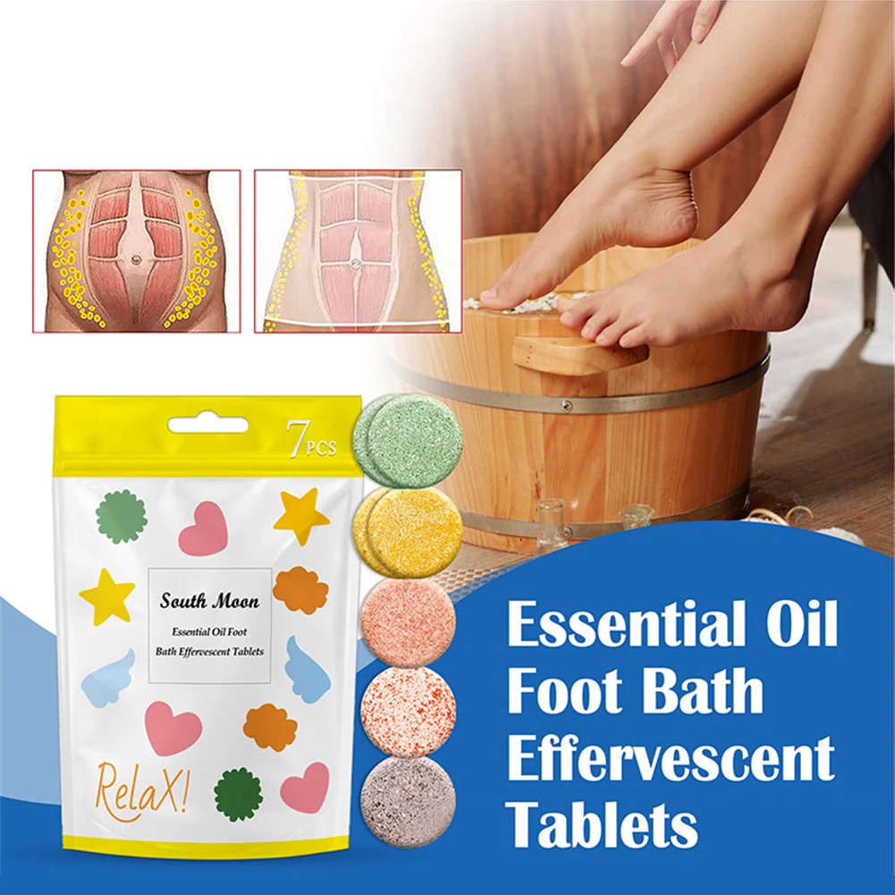 7/14/21pcs Natural Essential Oil Foot Bath Effervescent Tablet Fatigue Relief Foot Soaking Tablets Improve Sleep Feet SPA Pills
7/14/21pcs Natural Essential Oil Foot Bath Effervescent Tablet Fatigue Relief Foot Soaking Tablets Improve Sleep Feet SPA Pills