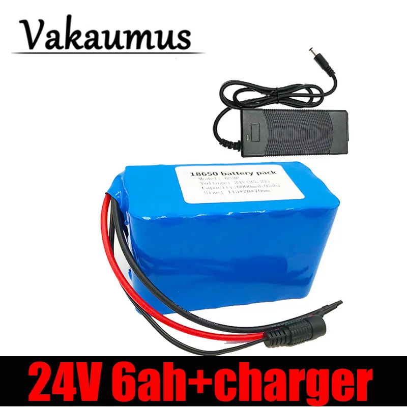 Литиевая батарея Vakaumus 24 в 6 Ач 6S 3P 18650 упаковка 25,2 в 6000 мАч для двигателя 200 Вт 250 Вт 300 Вт с зарядным устройством 15A BMS и 2A
Литиевая батарея Vakaumus 24 в 6 Ач 6S 3P 18650 упаковка 25,2 в 6000 мАч для двигателя 200 Вт 250 Вт 300 Вт с зарядным устройством 15A BMS и 2A