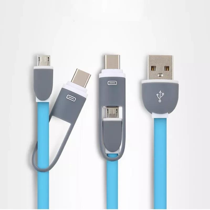 Micro USB Type C Cable 2 IN 1 Fast Charging Cord Data Sync Charger Line Speed Transfer For Universal Android Smartphones
Micro USB Type C Cable 2 IN 1 Fast Charging Cord Data Sync Charger Line Speed Transfer For Universal Android Smartphones