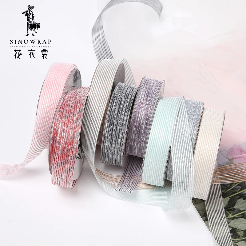 Sinowrap 25mm Colored Yarn Ribbons Personality DIY Decorative Ribbon Fashion Christmas Bow Ribbon Wedding Decoration Accessories
Sinowrap 25mm Colored Yarn Ribbons Personality DIY Decorative Ribbon Fashion Christmas Bow Ribbon Wedding Decoration Accessories