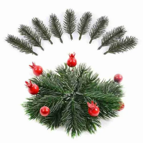 20pcs 10/11cm Pine Branches Artificial Plants Christmas Wedding Home Tree Decorations DIY Handcraft Bouquet Gift Box Fake Plants
20pcs 10/11cm Pine Branches Artificial Plants Christmas Wedding Home Tree Decorations DIY Handcraft Bouquet Gift Box Fake Plants