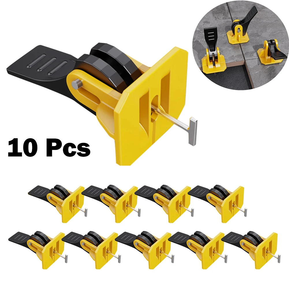 10Pcs Floor Tile Leveling System Clips Leveler Adjuster Kit Set For The Tile Laying Fixing Flat Ceramic Wall Construction Tools
10Pcs Floor Tile Leveling System Clips Leveler Adjuster Kit Set For The Tile Laying Fixing Flat Ceramic Wall Construction Tools
