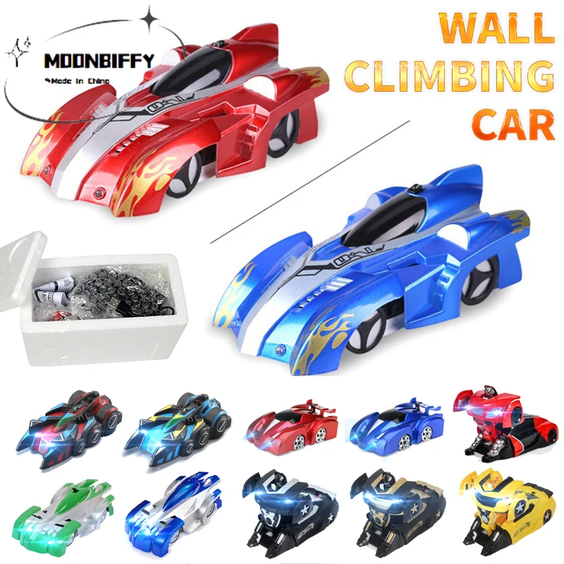 

Anti Gravity Ceiling Climbing Mini Car Electric 360 Rotating Stunt RC Car Antigravity Machine Auto Toy Cars With Remote Control