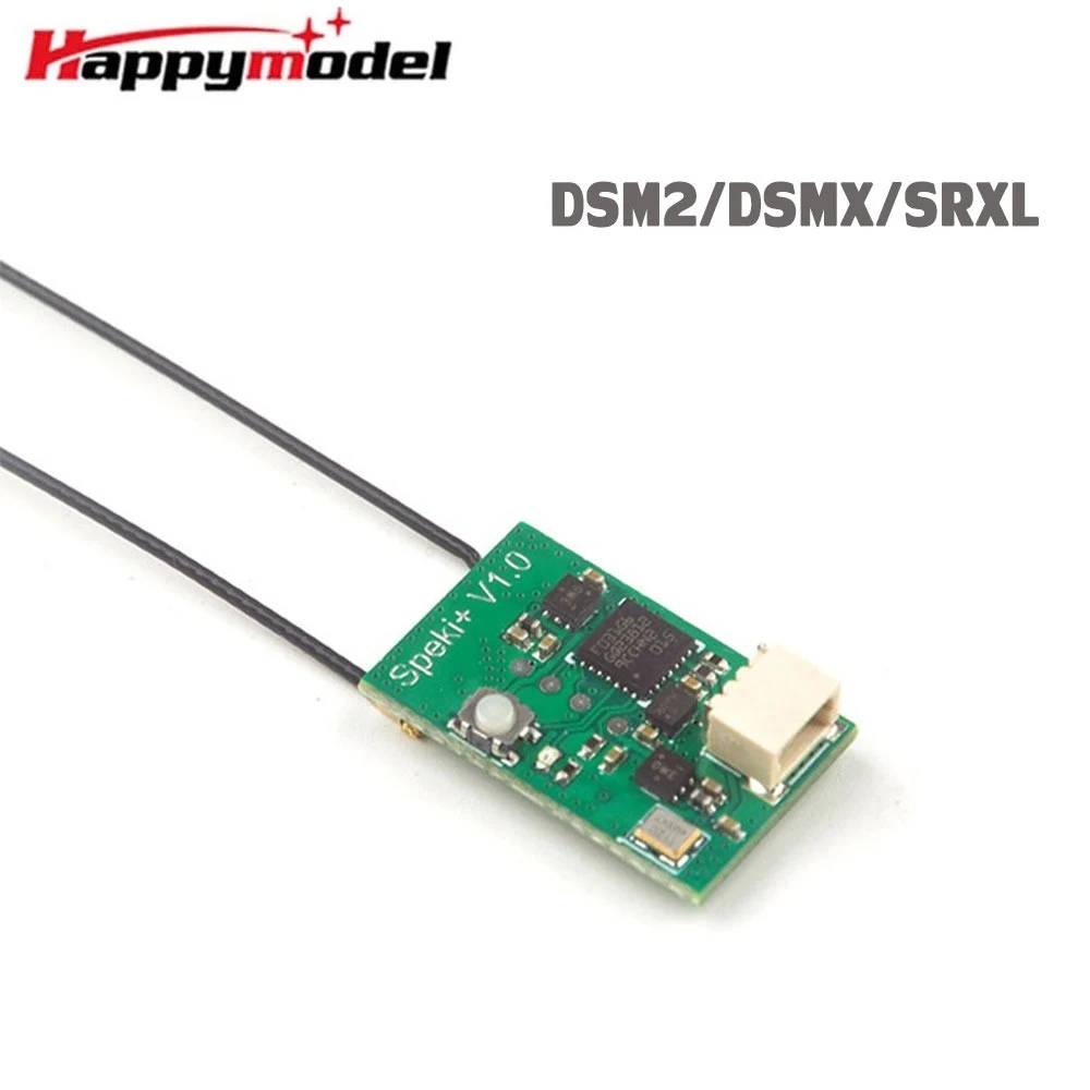 Happymodel ультра-Маленький приемник DSM2 DSMX SRXL, возврат RSSI с чувствительностью PA-101dBm для дрона RC FPV
Happymodel ультра-Маленький приемник DSM2 DSMX SRXL, возврат RSSI с чувствительностью PA-101dBm для дрона RC FPV