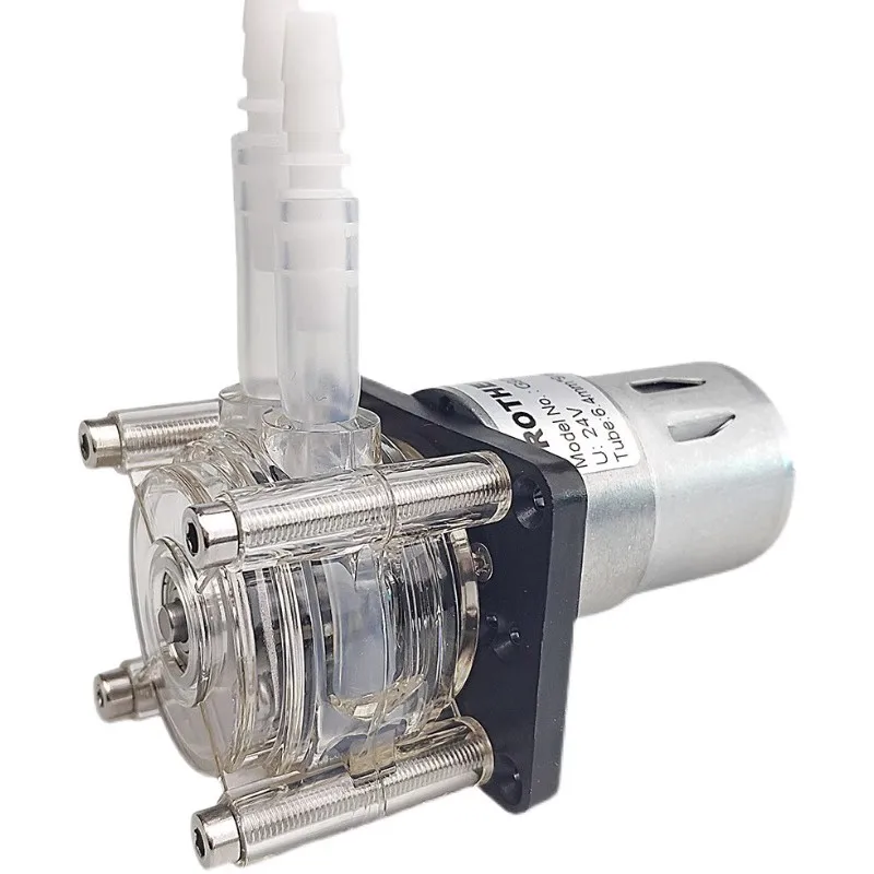 Large flow Peristaltic pump easy to install Peristaltic pump 12V/24V metering pump vacuum pump 500mL/min flat type
Large flow Peristaltic pump easy to install Peristaltic pump 12V/24V metering pump vacuum pump 500mL/min flat type