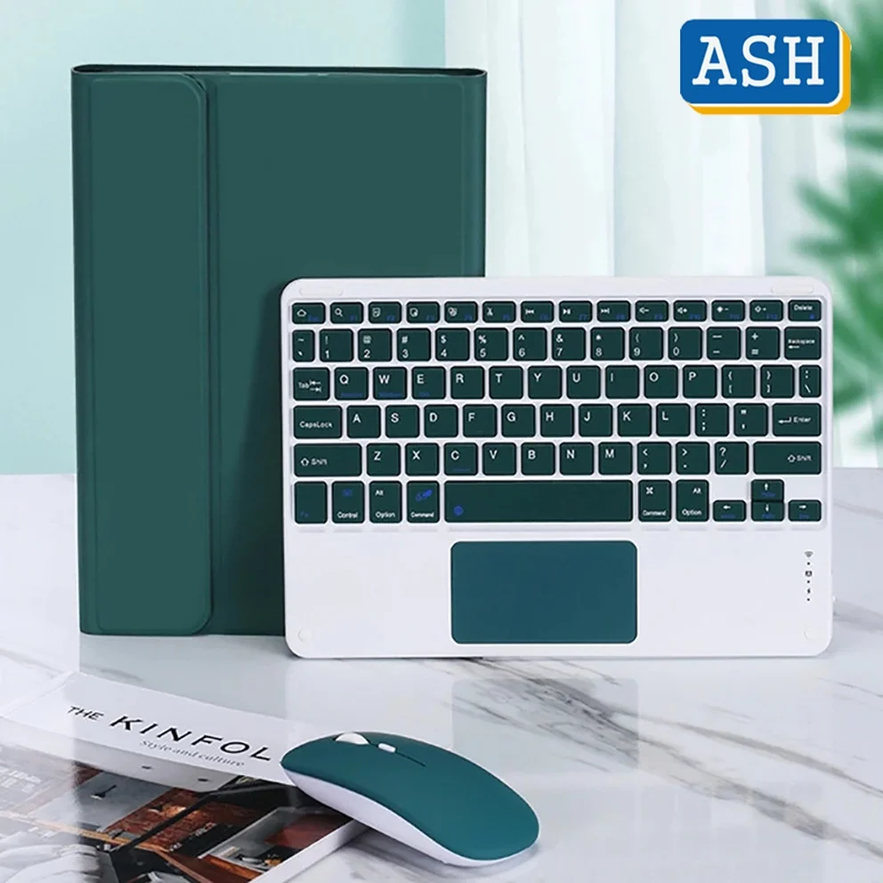 ASH Keyboard with Touchpad Wireless Mouse For Lenovo Tab M10 Plus 3rd 10.6 2nd 10.3 Tab P11 Pro P11 Plus Xiaoxin Pad 10.6 Cover
ASH Keyboard with Touchpad Wireless Mouse For Lenovo Tab M10 Plus 3rd 10.6 2nd 10.3 Tab P11 Pro P11 Plus Xiaoxin Pad 10.6 Cover