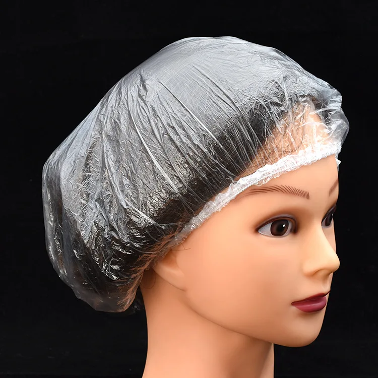 100Pcs Disposable Shower Bath Cap Plastic Waterproof Woman Head Hair Cover Bathing Hat Plastic hair cap beauty accessories
100Pcs Disposable Shower Bath Cap Plastic Waterproof Woman Head Hair Cover Bathing Hat Plastic hair cap beauty accessories