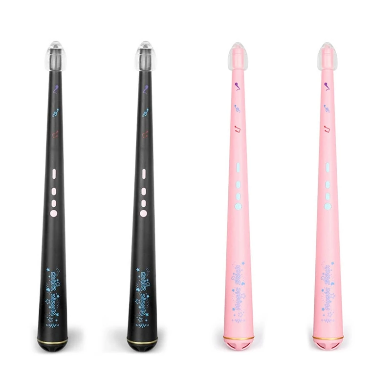 4 Pcs Electric Air Drum Rock Beat Rhythm Stick Rhythm Drum Air Drumsticks Musical Instruments, 2 Pcs Black & 2 Pcs Pink
4 Pcs Electric Air Drum Rock Beat Rhythm Stick Rhythm Drum Air Drumsticks Musical Instruments, 2 Pcs Black & 2 Pcs Pink