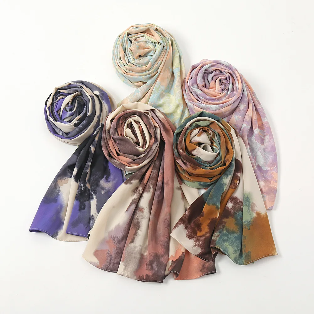 2022 Fashion Printed Bubble Chiffon Instant Hijab Women Headscarf Autumn Ombre Shawl Wrap Pashmina Stole Muslim Snood 180*75cm
2022 Fashion Printed Bubble Chiffon Instant Hijab Women Headscarf Autumn Ombre Shawl Wrap Pashmina Stole Muslim Snood 180*75cm