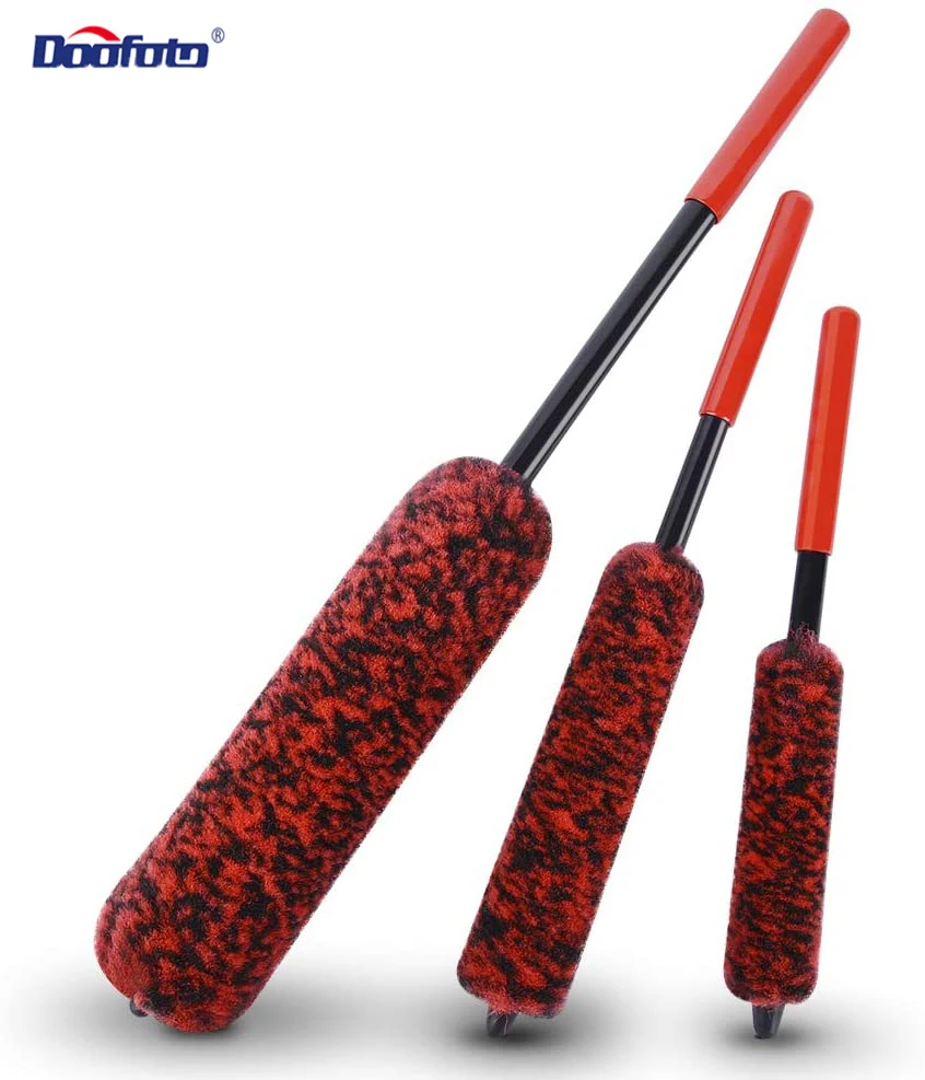 Auto Wheel Detailing Brush Bendable Wheel Woolies Car Cleaning tools for Car Rim Tire Washing Easily Clean Hard-To-Reach Areas
Auto Wheel Detailing Brush Bendable Wheel Woolies Car Cleaning tools for Car Rim Tire Washing Easily Clean Hard-To-Reach Areas