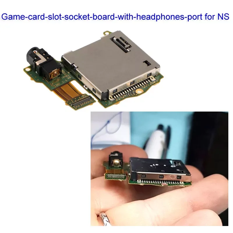 Hot sale! Game Card Slot Socket Board With Headphone Earphone Headset Port Replacement Spare Parts For Nintendo Switch Ns
Hot sale! Game Card Slot Socket Board With Headphone Earphone Headset Port Replacement Spare Parts For Nintendo Switch Ns