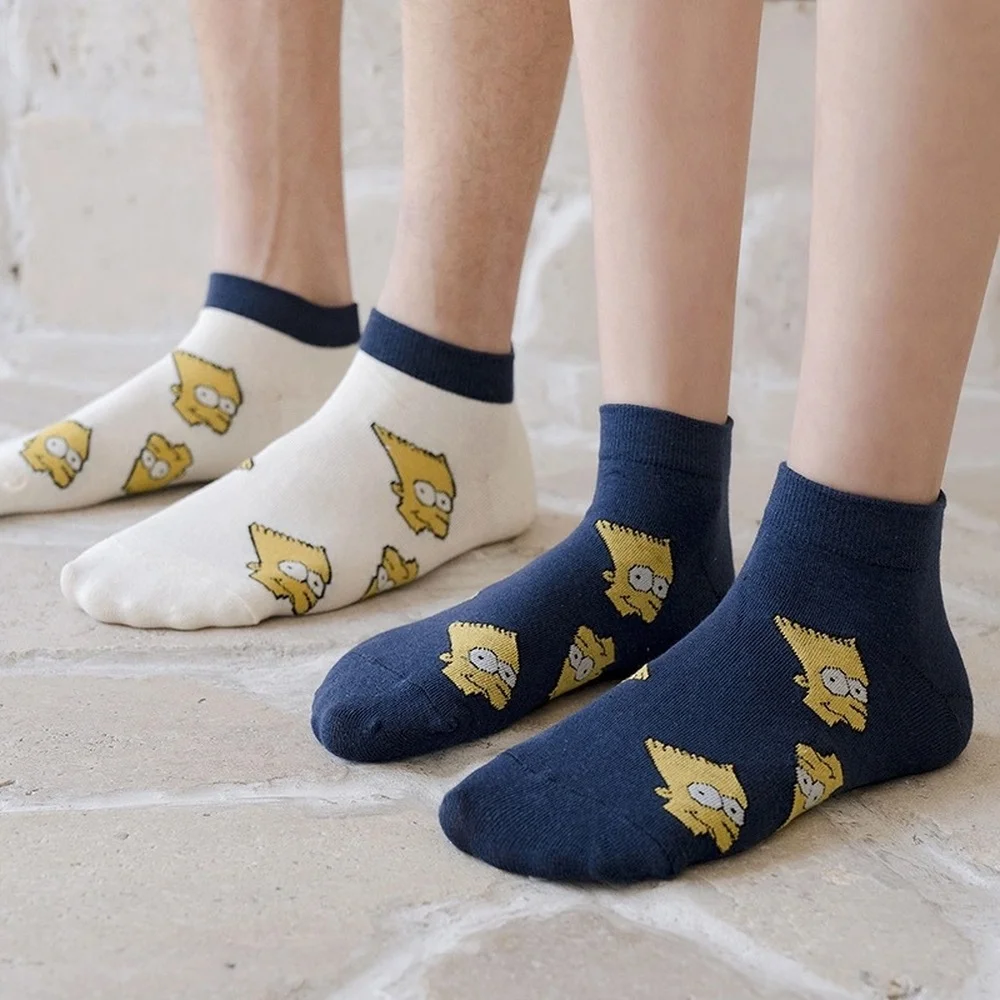 Men and Women's Socks Couples Cotton Fashion Cartoon Happy High Quality Stitching Soft Comfortable Crew Socks
Men and Women's Socks Couples Cotton Fashion Cartoon Happy High Quality Stitching Soft Comfortable Crew Socks