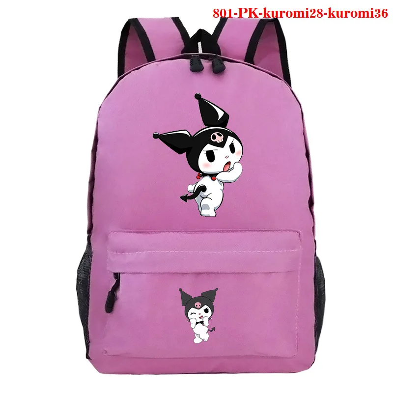 Sanrio Kuromi Cool Lomi Cute Anime Print Backpack Travel Bag Computer Bag Student School Bag Children's Zipper School Bag 
Sanrio Kuromi Cool Lomi Cute Anime Print Backpack Travel Bag Computer Bag Student School Bag Children's Zipper School Bag