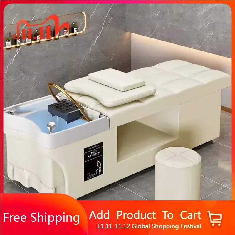 Japanese Head Spa Hair Salon Chair Shampoo Beauty Hairdressing Chair Massage Professionalbehandelstoel Salon Furniture CY50XF
Japanese Head Spa Hair Salon Chair Shampoo Beauty Hairdressing Chair Massage Professionalbehandelstoel Salon Furniture CY50XF