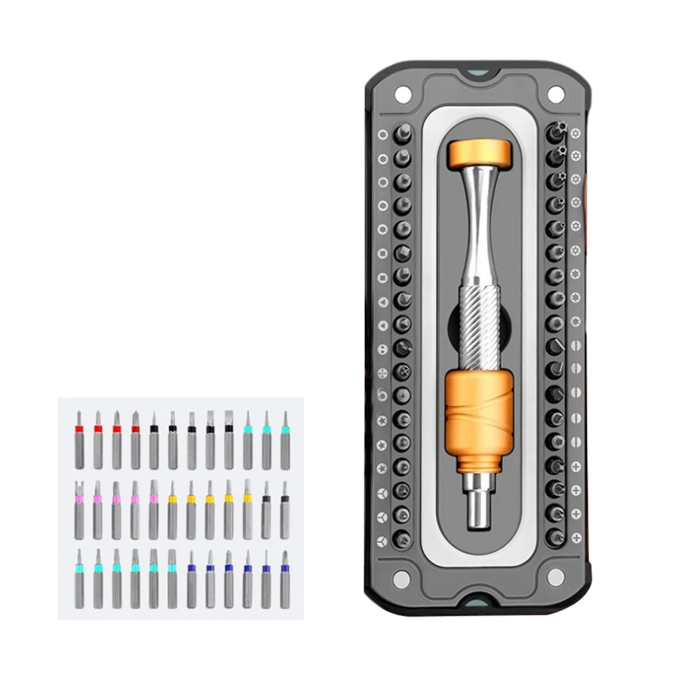 Precision Magnetic Screwdriver Torx Cross Bit Set 36 In 1 15.7*6.6cm Multifunction For Glass Repairing Hand Manual Tools
Precision Magnetic Screwdriver Torx Cross Bit Set 36 In 1 15.7*6.6cm Multifunction For Glass Repairing Hand Manual Tools