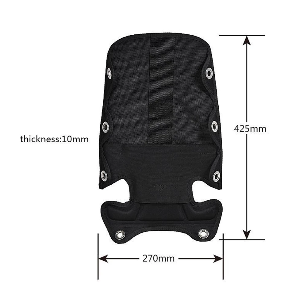 High Quality Water Sports Backplate Pad Diving Pad 425x270x10mm BCD Flyback Padding Diving Back Plate Gear Equipment
High Quality Water Sports Backplate Pad Diving Pad 425x270x10mm BCD Flyback Padding Diving Back Plate Gear Equipment