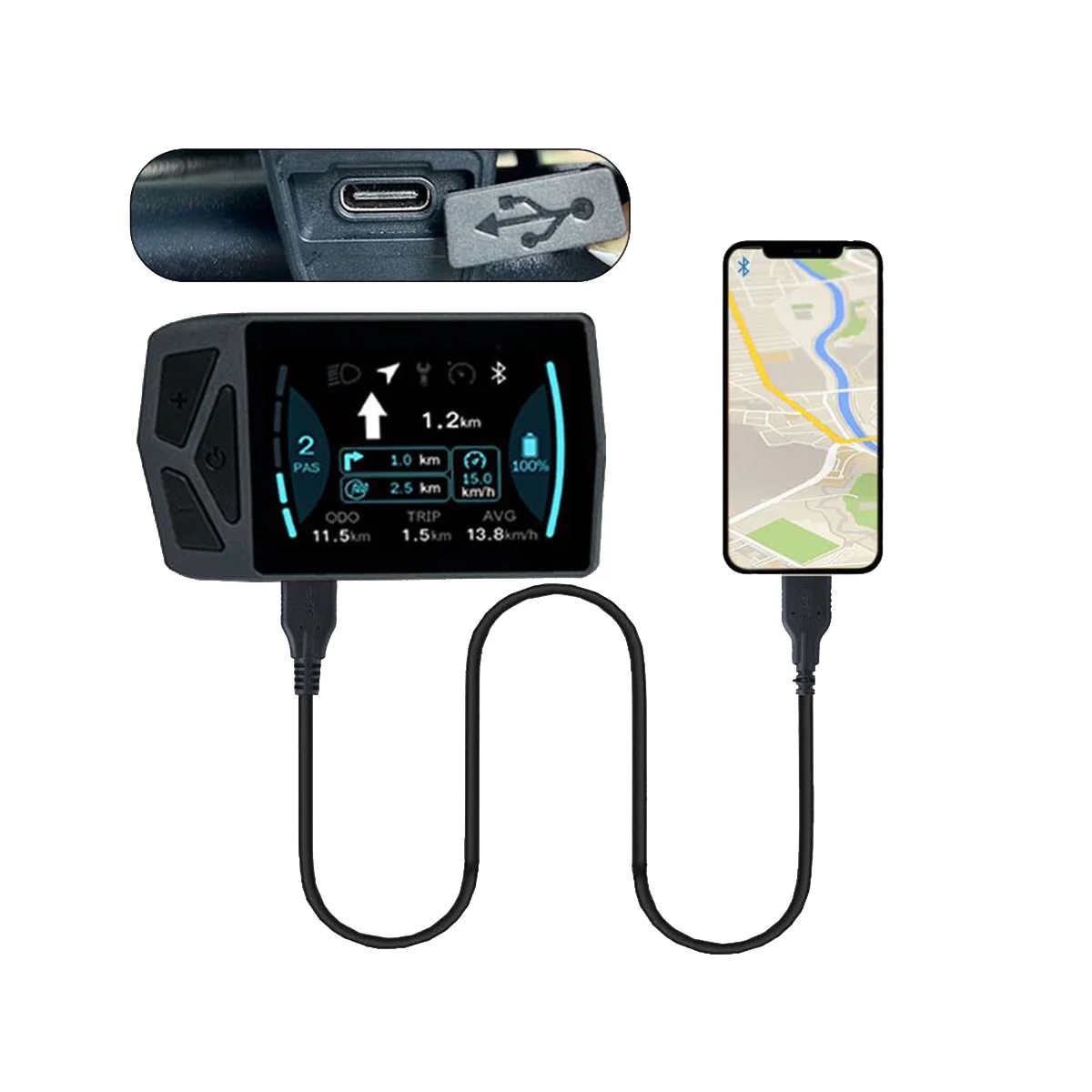 ЖК-дисплей B02 B02U для электровелосипеда, Bluetooth-дисплей для BBS01 BBS02, комплект для переоборудования электровелосипеда
ЖК-дисплей B02 B02U для электровелосипеда, Bluetooth-дисплей для BBS01 BBS02, комплект для переоборудования электровелосипеда