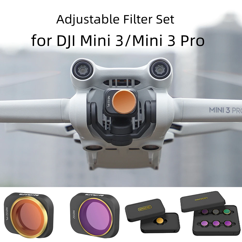Для DJI Mini 3 фильтр регулируемый CPL диммер ND16 поляризатор для DJI Mini 3 набор фильтров аксессуары
Для DJI Mini 3 фильтр регулируемый CPL диммер ND16 поляризатор для DJI Mini 3 набор фильтров аксессуары