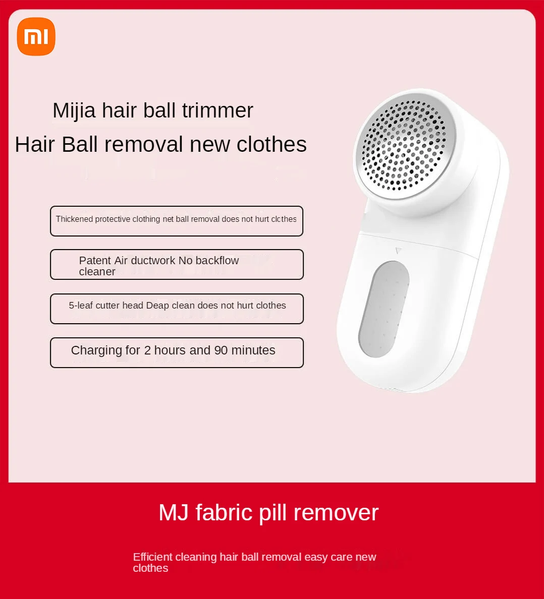 Original Xiaomi Mijia Portable Fluff Remover Hair Ball Trimmer Sweater Remover Motor Trimmer 5 Leaf Cyclone Floating Knife Head
Original Xiaomi Mijia Portable Fluff Remover Hair Ball Trimmer Sweater Remover Motor Trimmer 5 Leaf Cyclone Floating Knife Head