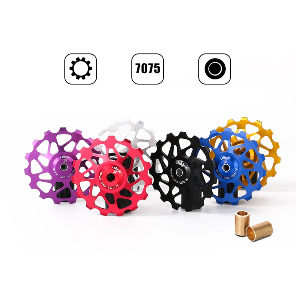 15T Bicycle Rear Derailleur Jockey Wheel For 8/9/10/11 Speed Mountain Bicycle Road Bike Steel Breaing Rear Derailleur Pulley
15T Bicycle Rear Derailleur Jockey Wheel For 8/9/10/11 Speed Mountain Bicycle Road Bike Steel Breaing Rear Derailleur Pulley