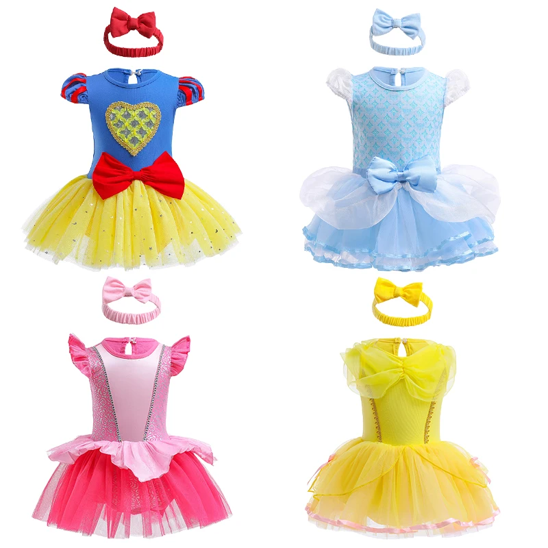 Infants Baby Girl Christening Jumpsuits Elsa Aurora Snow White Belle Princess Bodysuit Newborns Tulle Birthday Party Romper Sets
Infants Baby Girl Christening Jumpsuits Elsa Aurora Snow White Belle Princess Bodysuit Newborns Tulle Birthday Party Romper Sets