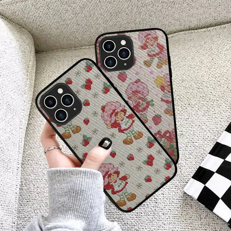 FHNBLJ Strawberry Shortcake Girl Phone Case Hard Leather Case for iPhone 11 12 13 Mini Pro Max 8 7 Plus SE 2020 X XR XS Coque
FHNBLJ Strawberry Shortcake Girl Phone Case Hard Leather Case for iPhone 11 12 13 Mini Pro Max 8 7 Plus SE 2020 X XR XS Coque
