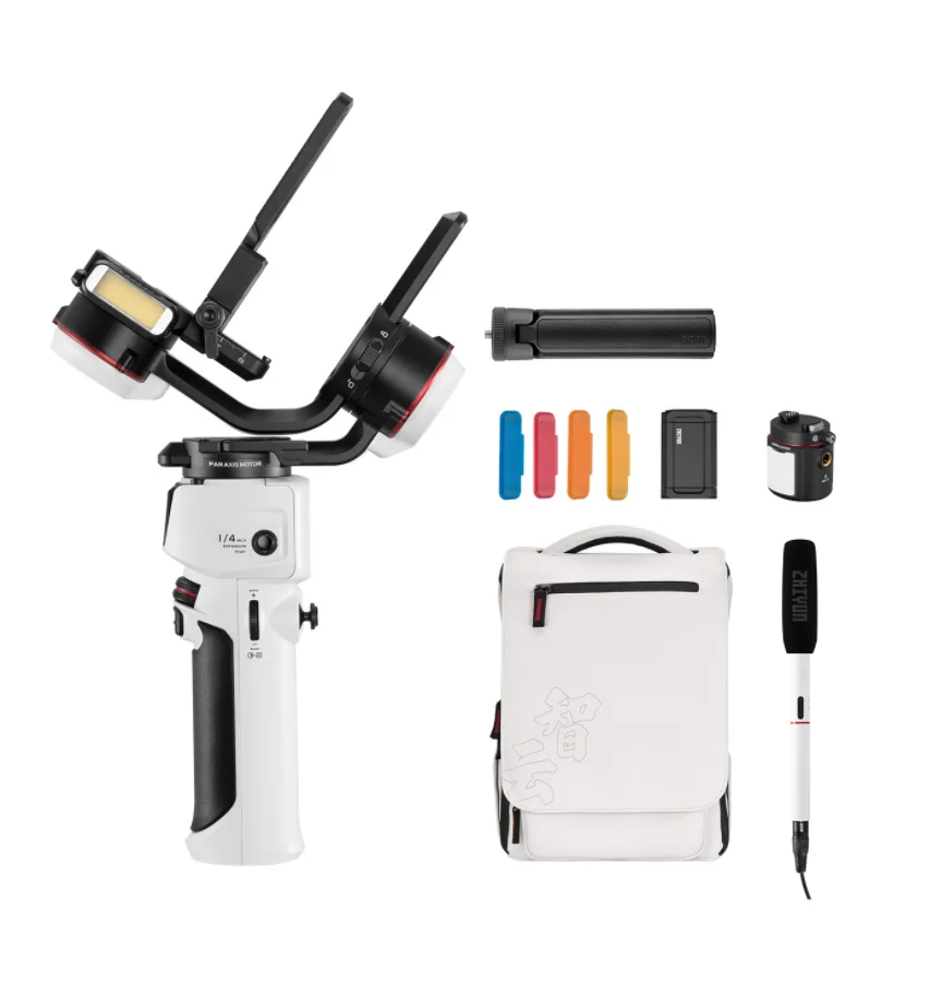 ZHIYUN Crane M3 3-Axis Gimbal Handheld Stabilizer for Mirrorless Cameras A7III A6600 Gopro Hero10/9/8,iPhone 13 12 Pro Max
ZHIYUN Crane M3 3-Axis Gimbal Handheld Stabilizer for Mirrorless Cameras A7III A6600 Gopro Hero10/9/8,iPhone 13 12 Pro Max