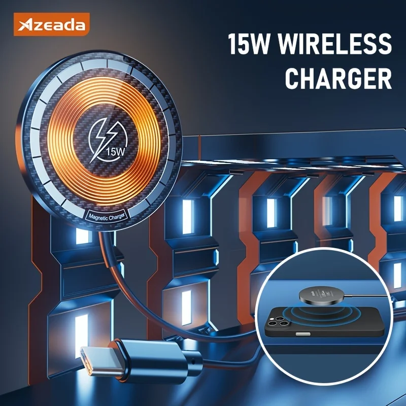 Wireless Charger,15W Max Fast Wireless Charging Compatible With IPhone 14/13/ Samsung Galaxy S22/S21/S20,AirPods Pro 2
Wireless Charger,15W Max Fast Wireless Charging Compatible With IPhone 14/13/ Samsung Galaxy S22/S21/S20,AirPods Pro 2